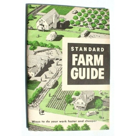 Vintage 1949 STANDARD OIL Company FARM GUIDE STANDARD OIL PRODUCTS Booklet